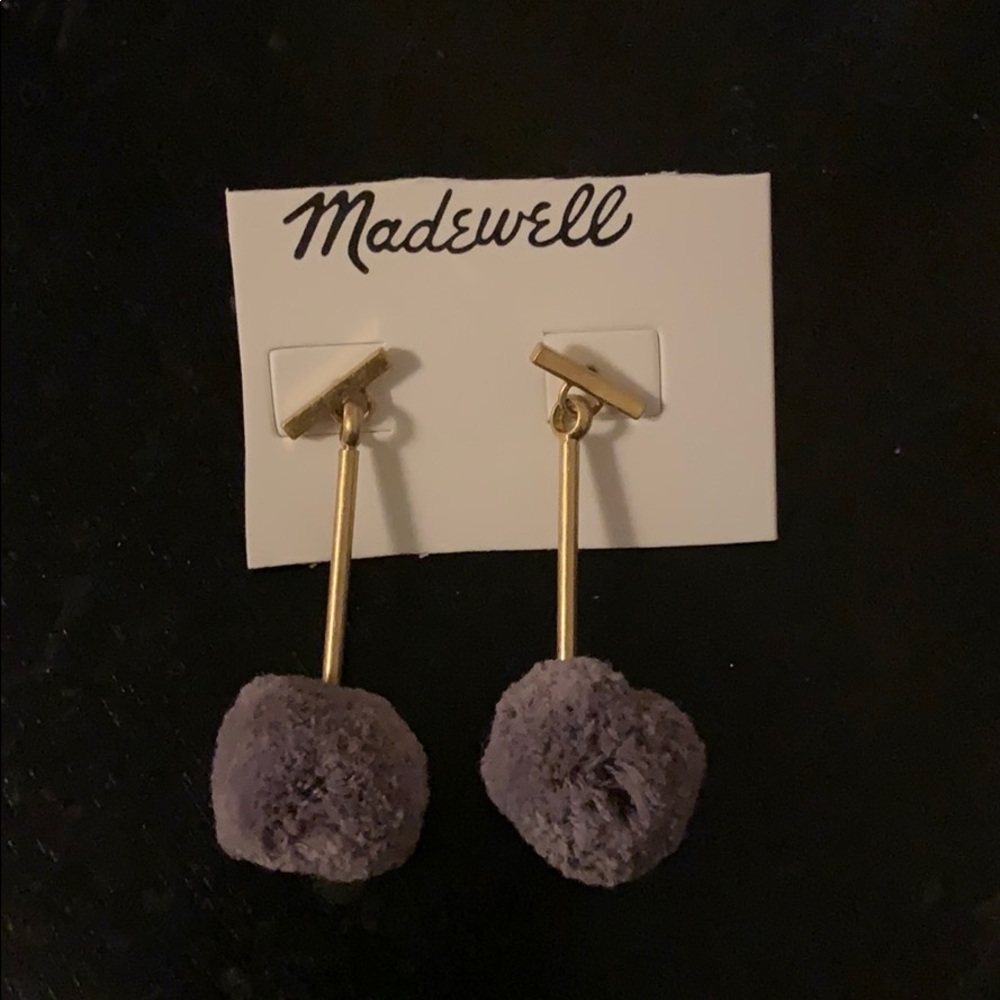Madewell Pom Pom Earrings